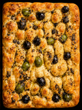 Mixed Olives Focaccia